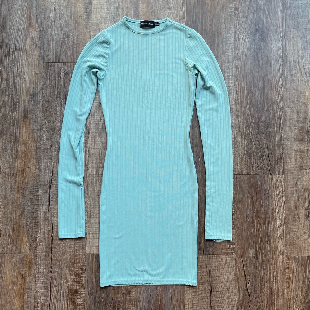 Blue Bodycon Dress